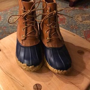 LL Bean duck boots